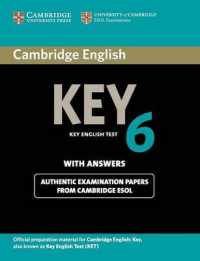 Cambridge English Key 6 Student's Book with Answers. （Workbook）