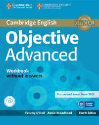Objective Advanced Fourth edition Workbook without answers with Audio CD （4 PAP/COM）