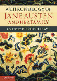 Chronology of Jane Austen and her Family : 1700-2000 -- Paperback