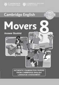 Cambridge English Young Learners 8 Movers Answer Booklet.