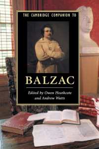 ケンブリッジ版　バルザック必携<br>The Cambridge Companion to Balzac (Cambridge Companions to Literature)