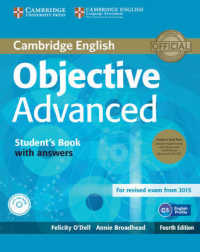 Objective Advanced Fourth edition Student's Book Pack (Student's Book with answers with Cd-rom and Class Audio Cds (2)) （4 PAP/CDR/）