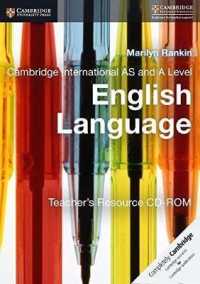 Cambridge International as and a Level English Language : Teacher's Resource （CDR TCH）