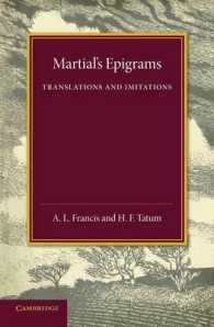 Martial's Epigrams : Translations and Imitations