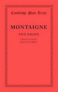 Five Essays (Cambridge Plain Texts)