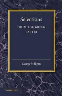 Selections from the Greek Papyri : Edited with Translations and Notes