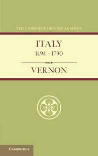 Italy from 1494 to 1790 (Cambridge Historical Series)