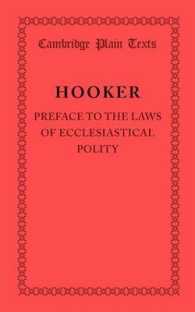 Preface to the Laws of Ecclesiastical Polity (Cambridge Plain Texts)