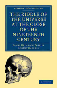 The Riddle of the Universe at the Close of the Nineteenth Century (Cambridge Library Collection - Science and Religion)