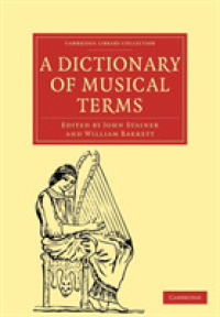 A Dictionary of Musical Terms (Cambridge Library Collection - Music)