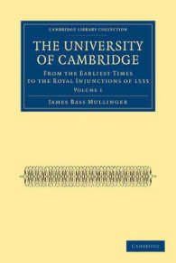 The University of Cambridge (3-Volume Set) (Cambridge Library Collection - Cambridge) （1ST）