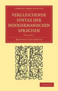 Vergleichende Syntax der indogermanischen Sprachen 3 Volume Paperback Set: Volume SET (Cambridge Library Collection - Linguistics)