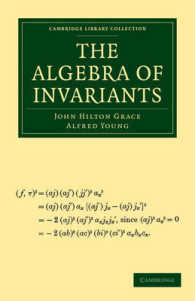 The Algebra of Invariants (Cambridge Library Collection - Mathematics)