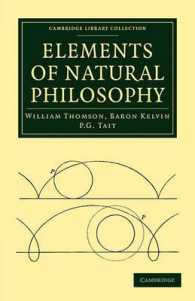 Elements of Natural Philosophy (Cambridge Library Collection - Physical Sciences)