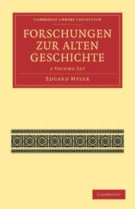 Forschungen Zur Alten Geschichte (2-Volume Set) (Cambridge Library Collection - Classics)