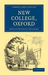 New College, Oxford (Cambridge Library Collection - British and Irish History, General)