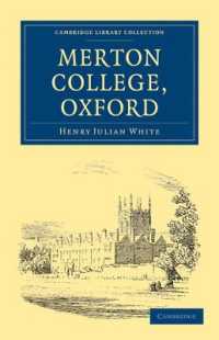 Merton College, Oxford (Cambridge Library Collection - British and Irish History, General)