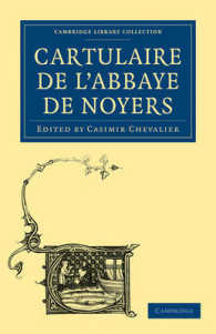Cartulaire de l'Abbaye de Noyers (Cambridge Library Collection - Medieval History)