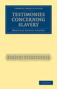 Testimonies Concerning Slavery (Cambridge Library Collection - Slavery and Abolition)