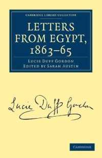 Letters from Egypt, 1863-65 (Cambridge Library Collection - Travel, Middle East and Asia Minor)