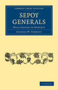 Sepoy Generals : Wellington to Roberts (Cambridge Library Collection - Naval and Military History)