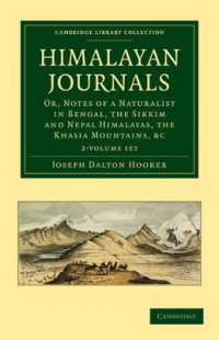 Himalayan Journals 2 Volume Set : Or, Notes of a Naturalist in Bengal, the Sikkim and Nepal Himalayas, the Khasia Mountains, etc. (Cambridge Library Collection - Botany and Horticulture)