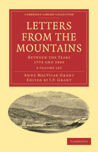 Letters from the Mountains (2-Volume Set) : Being the Correspondence with Her Friends between the Years 1773 and 1803 of Mrs Grant of Laggan (Cambridg