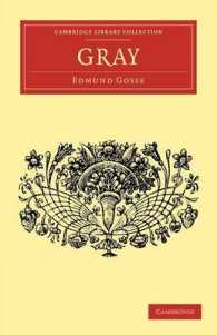 Gray (Cambridge Library Collection - English Men of Letters)