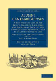 Alumni Cantabrigienses : A Biographical List of All Known Students, Graduates and Holders of Office at the University of Cambridge, from the Earliest Times to 1900 (Alumni Cantabrigienses 2 Volume Set)