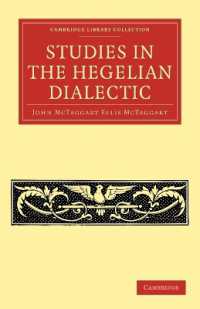 Studies in the Hegelian Dialectic (Cambridge Library Collection - Philosophy)