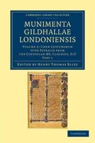 Munimenta Gildhallae Londoniensis : Liber Albus, Liber Custumarum et Liber Horn, in Archivis Gildhallae Asservati (Munimenta Gildhallae Londoniensis 3 Volume Set in 4 Parts)