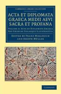 Acta et Diplomata Graeca Medii Aevi Sacra et Profana (Acta et Diplomata Graeca Medii Aevi Sacra et Profana 6 Volume Set)
