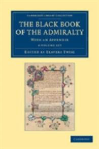 The Black Book of the Admiralty (4-Volume Set) : With an Appendix (Cambridge Library Collection - Rolls)