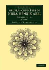 Oeuvres complètes de Niels Henrik Abel : Nouvelle édition (Oeuvres complètes de Niels Henrik Abel 2 Volume Set)