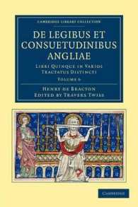 De Legibus et Consuetudinibus Angliae : Libri Quinque in Varios Tractatus Distincti (De legibus et consuetudinibus Angliae 6 Volume Set)