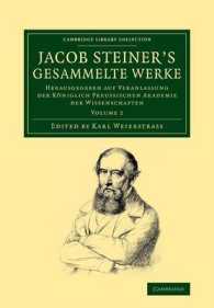 Jacob Steiner's Gesammelte Werke : Herausgegeben auf Veranlassung der königlich preussischen Akademie der Wissenschaften (Cambridge Library Collection - Mathematics)