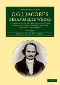 C. G. J. Jacobi's Gesammelte Werke : Herausgegeben auf Veranlassung der königlich preussischen Akademie der Wissenschaften (Cambridge Library Collection - Mathematics)
