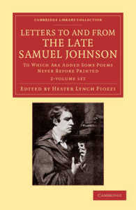 Letters to and from the Late Samuel Johnson, Ll.d. (2-Volume Set) : To Which Are Added Some Poems Never before Printed (Cambridge Library Collection -