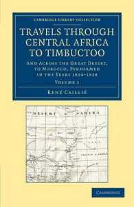 Travels through Central Africa to Timbuctoo : And across the Great Desert, to Morocco, Performed in the Years 1824-1828 (Cambridge Library Collection - African Studies)
