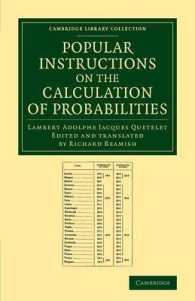Popular Instructions on the Calculation of Probabilities : To Which Are Appended Notes by Richard Beamish (Cambridge Library Collection - Mathematics)