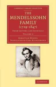 The Mendelssohn Family (1729-1847): Volume 2 : From Letters and Journals (Cambridge Library Collection - Music)