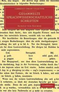 Gesammelte sprachwissenschaftliche Schriften (Cambridge Library Collection - Linguistics)