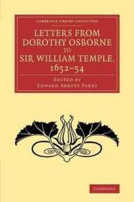 Letters from Dorothy Osborne to Sir William Temple, 1652-54 (Cambridge Library Collection - Literary Studies)