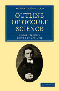 Outline of Occult Science (Cambridge Library Collection - Spiritualism and Esoteric Knowledge)