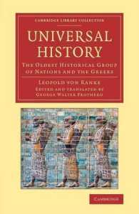 Universal History : The Oldest Historical Group of Nations and the Greeks (Cambridge Library Collection - Classics)