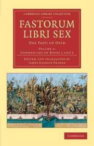 Fastorum libri sex : The Fasti of Ovid (Fastorum libri sex 5 Volume Set)