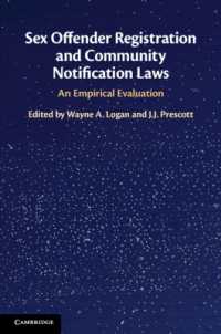 Sex Offender Registration and Community Notification Laws : An Empirical Evaluation