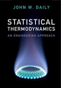 統計熱力学（テキスト）<br>Statistical Thermodynamics : An Engineering Approach