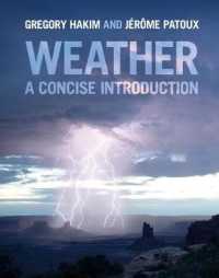 気象学入門（テキスト）<br>Weather : A Concise Introduction
