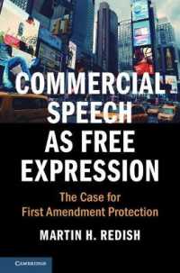 Commercial Speech as Free Expression : The Case for First Amendment Protection (Cambridge Studies on Civil Rights and Civil Liberties)